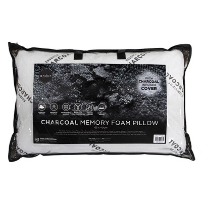 Ardor Home Charcoal Memory Foam Pillow
