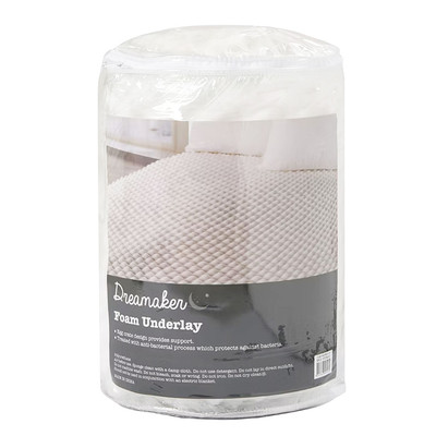 Dreamaker Egg Crate Convoluted Memory Foam Underlay 1