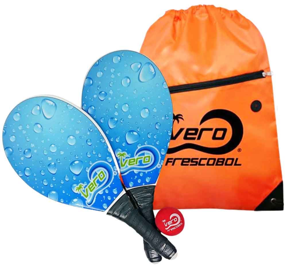 Montage paddles, balls and tote bag