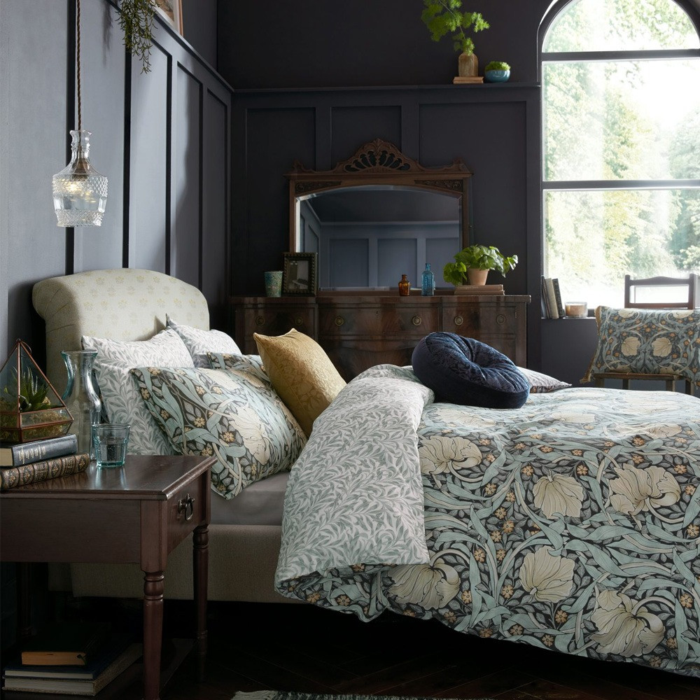 William Morris At Home Pimpernel Cotton Quilt Cover Set