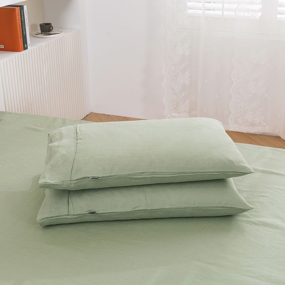 Natural Home Vintaged Hemp Quilt Cover Set