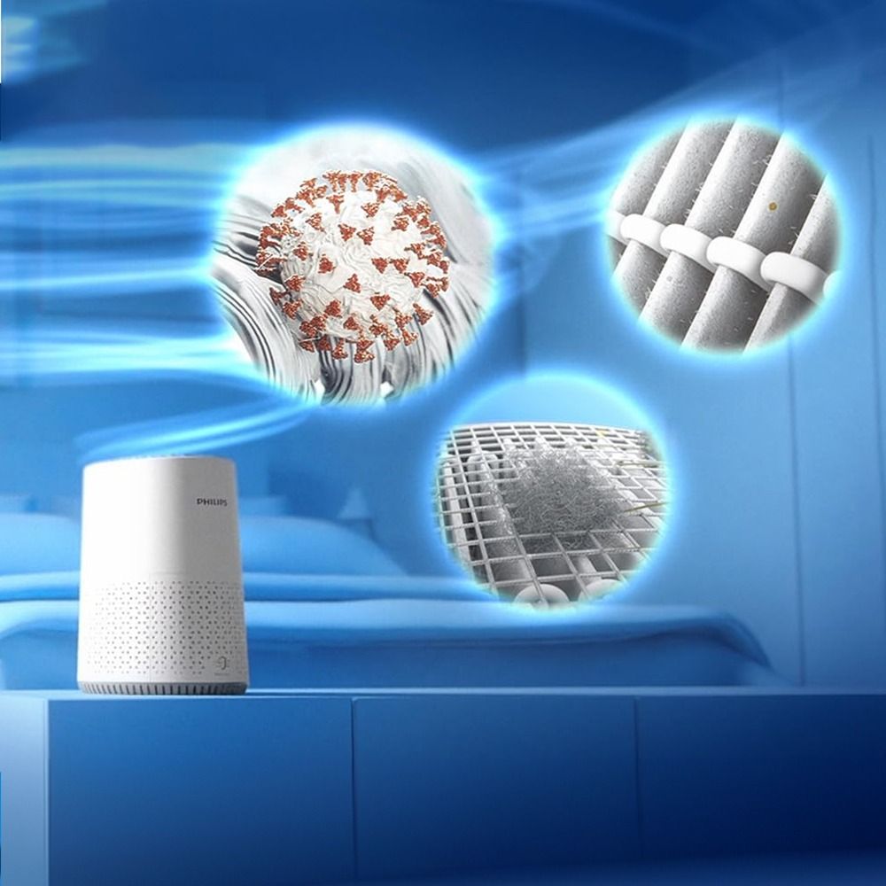 Clean air at the touch of a button