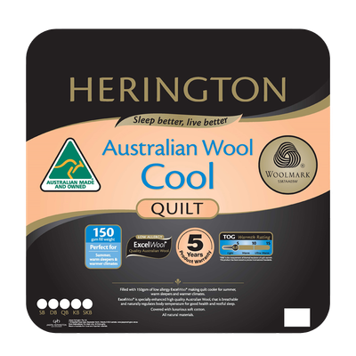 Herington Australian Cool Wool Summer Quilt N