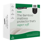 Protect-A-Bed Super Soft Bamboo Jersey Fitted Waterproof Mattress Protector Thumbnail