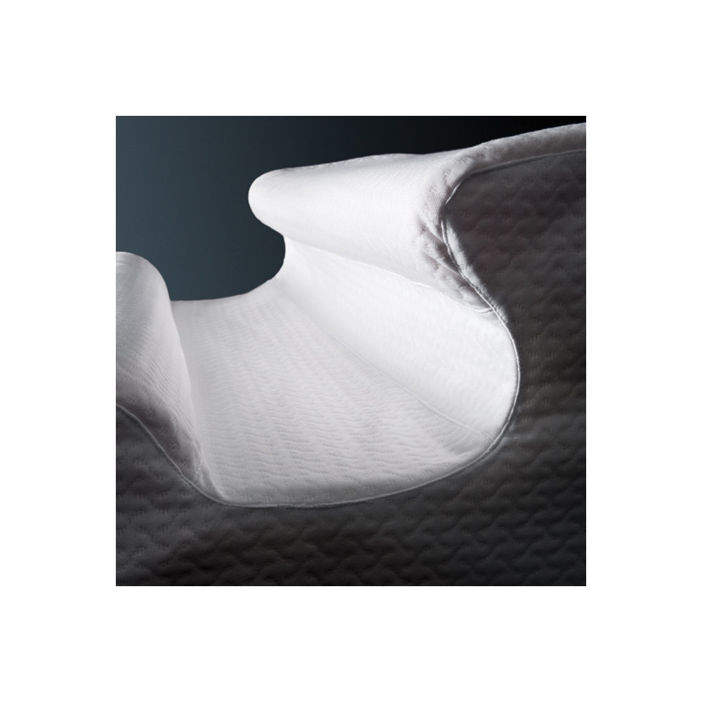 SnoreBeGone Sleep Positioning System Anti Snoring Pillow Recess Channel