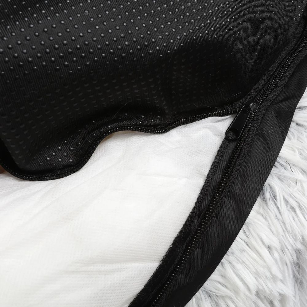 Charlie's Shaggy Faux Fur Memory Foam Sofa Bed