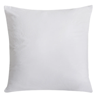 Dreamaker Superfine Washed Microfibre European Pillowcase White 1