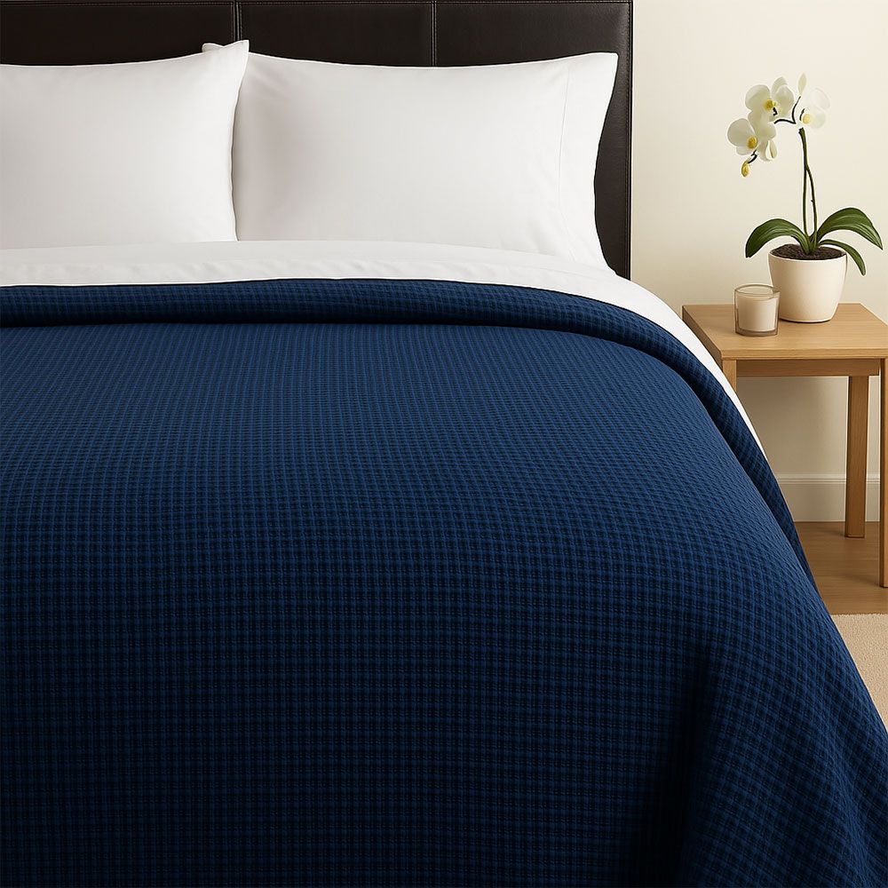 Jason Cotton Waffle Blanket Lifestyle 3