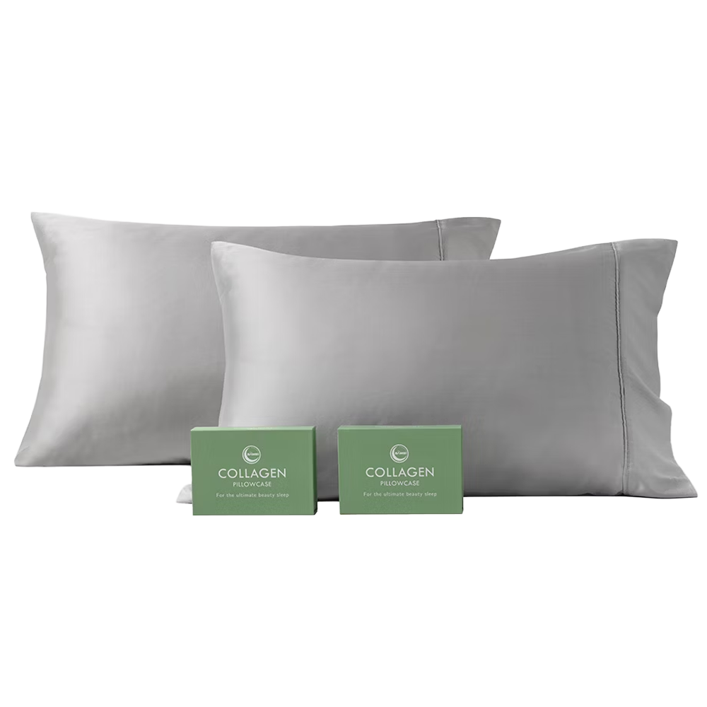 Bambi Collagen Tencel Pillowcase Silver Thumbnail