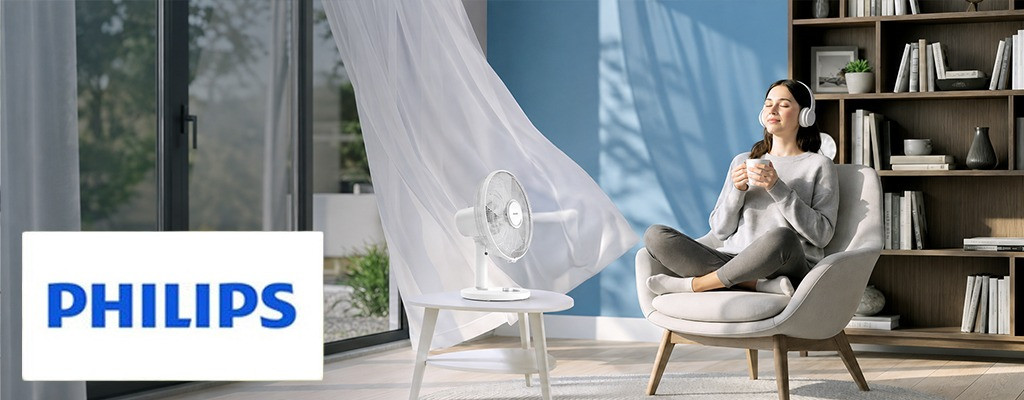 Philips Series 1000 Desk Fan Mobile Banner