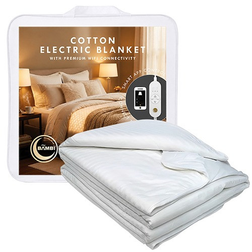Bambi Wi-Fi Cotton Electric Blanket Lifestyle 2