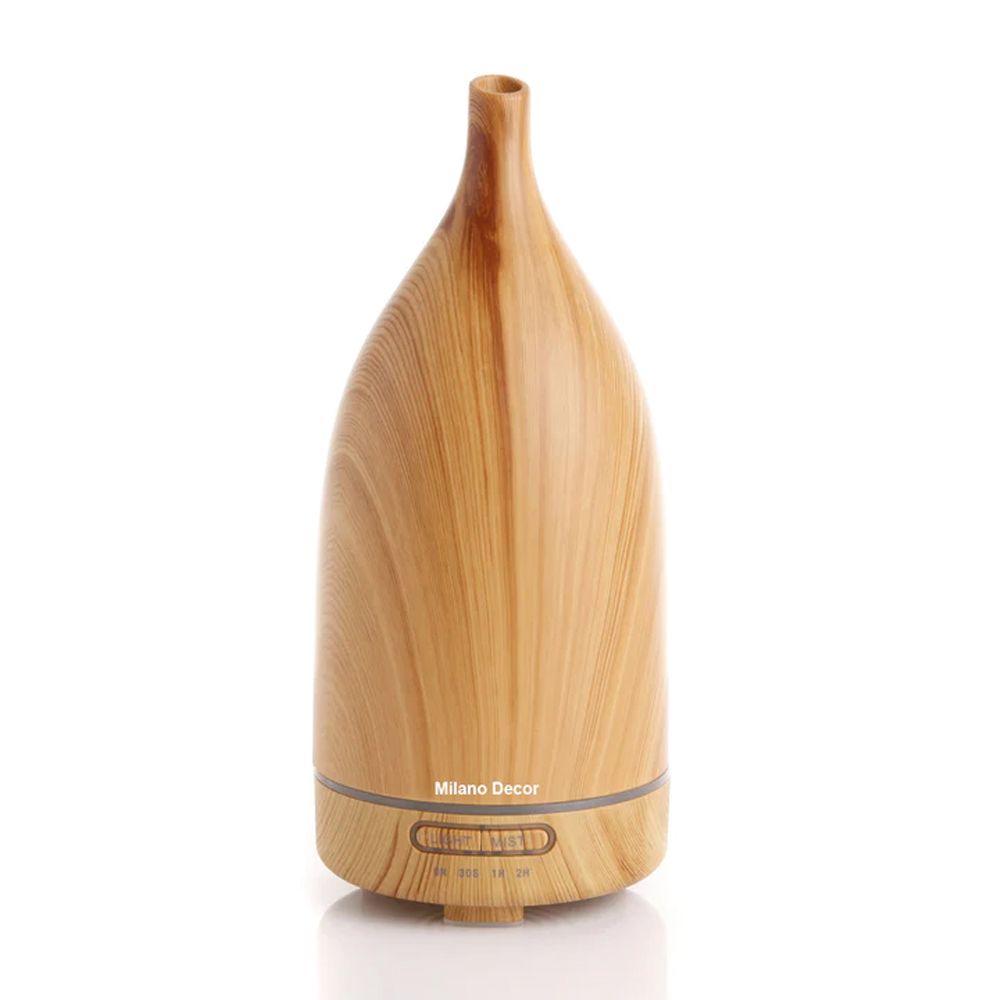 Wood Grain Whisper Ultrasonic Aroma Diffuser