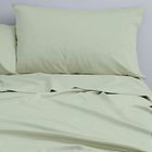 Cloud Linen 250 Thread Count Organic Cotton Sheet Set Moss
