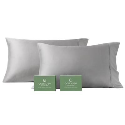 Bambi Collagen Tencel Pillowcase White