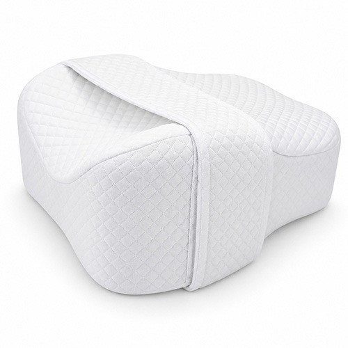 SleepLabs Medi Memory Foam Knee Pillow for Side Sleepers