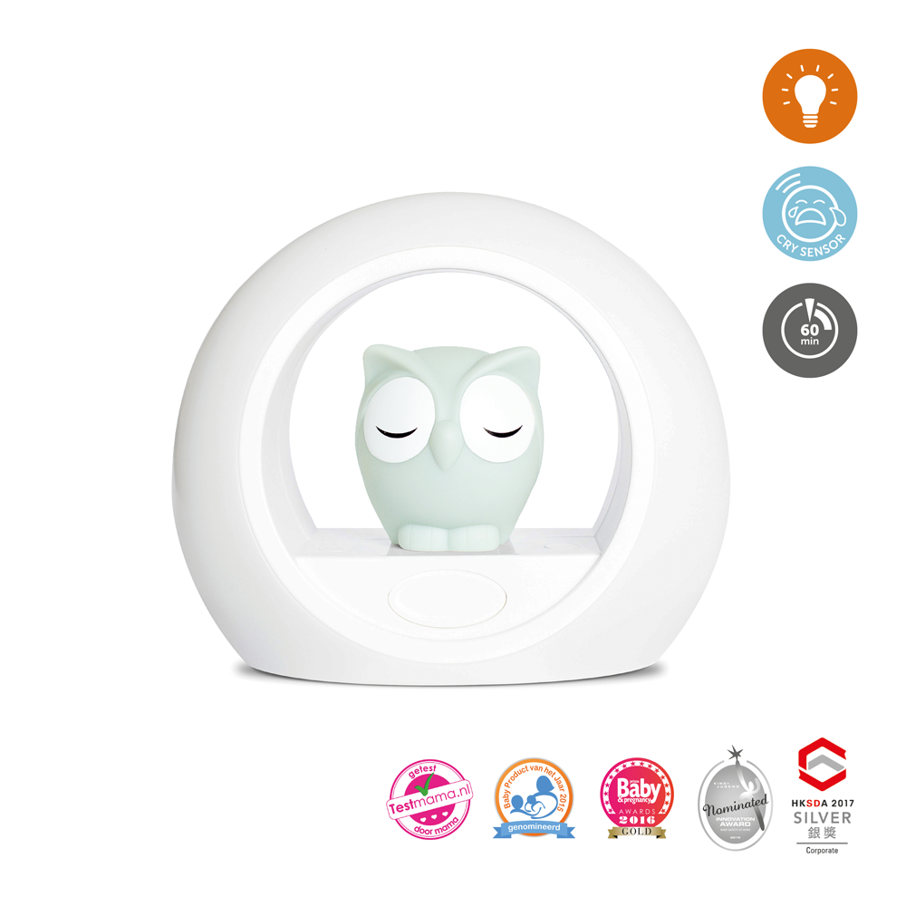 ZAZU Lou the Owl Nightlight with Voice Activation
