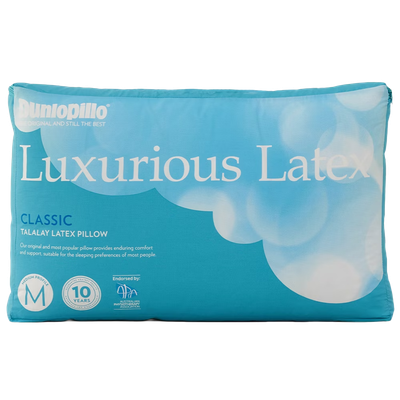 Dunlopillo Luxurious Classic Latex Pillow Medium Profile and Medium Feel Thumbnail New