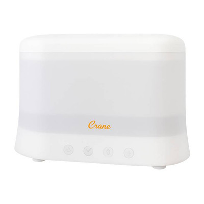 Crane Cool Mist Top Fill Ultrasonic Humidifier and Aroma Diffuser