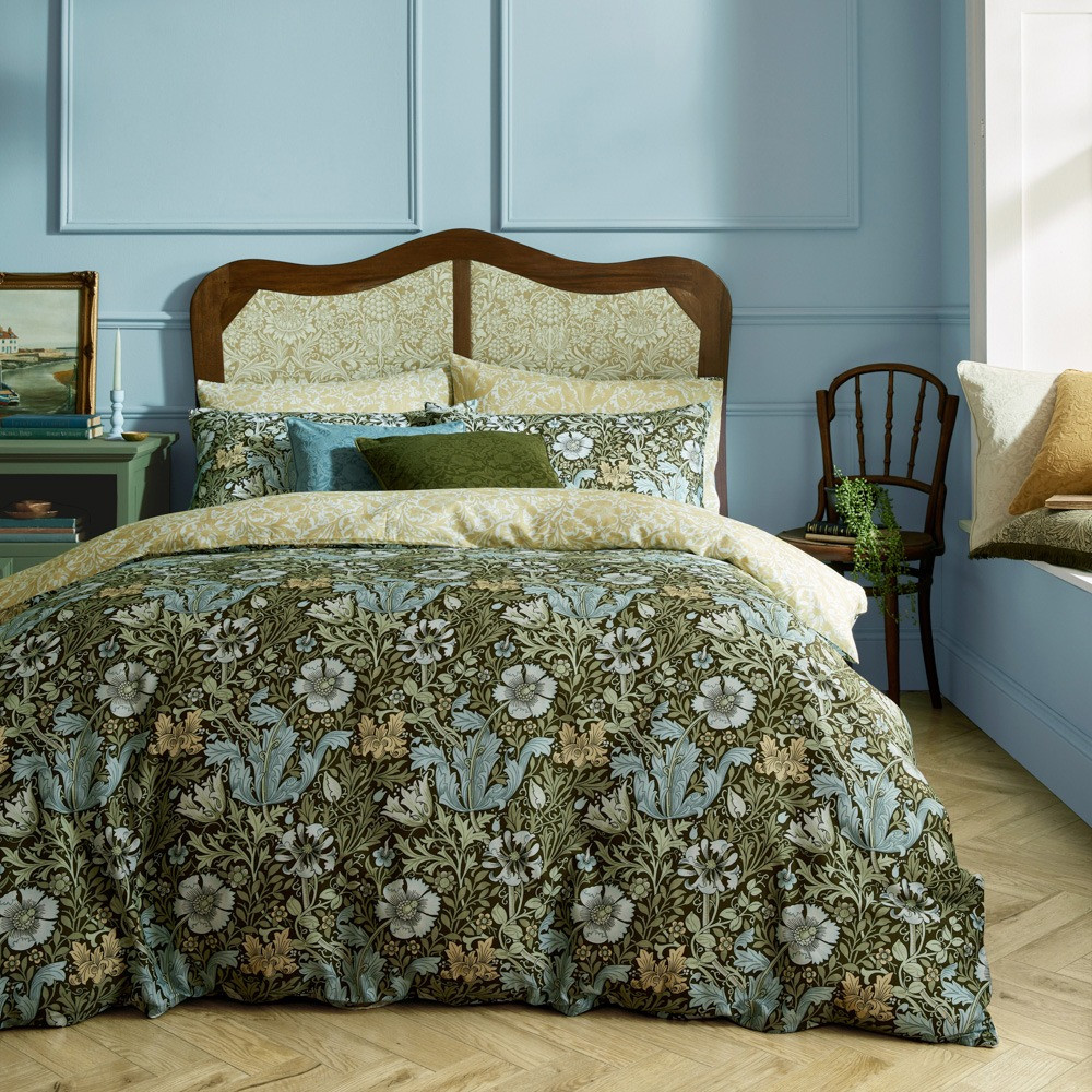 William Morris At Home Compton Cotton Quilt Cover Set