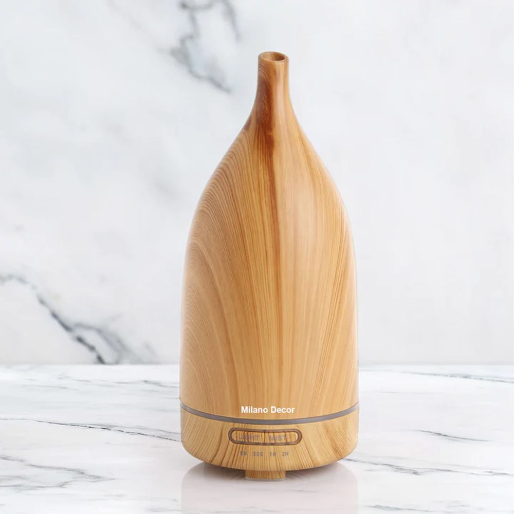 Wood Grain Whisper Ultrasonic Aroma Diffuser 2