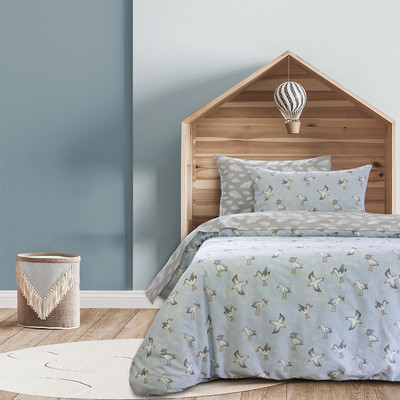 Jelly Bean Kids Seagulls Quilt Cover Set