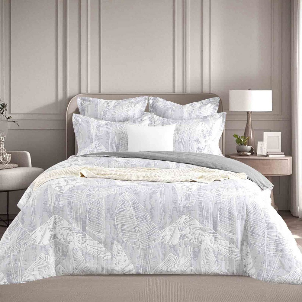 Renee Taylor Grove Jacquard Quilt Cover Set