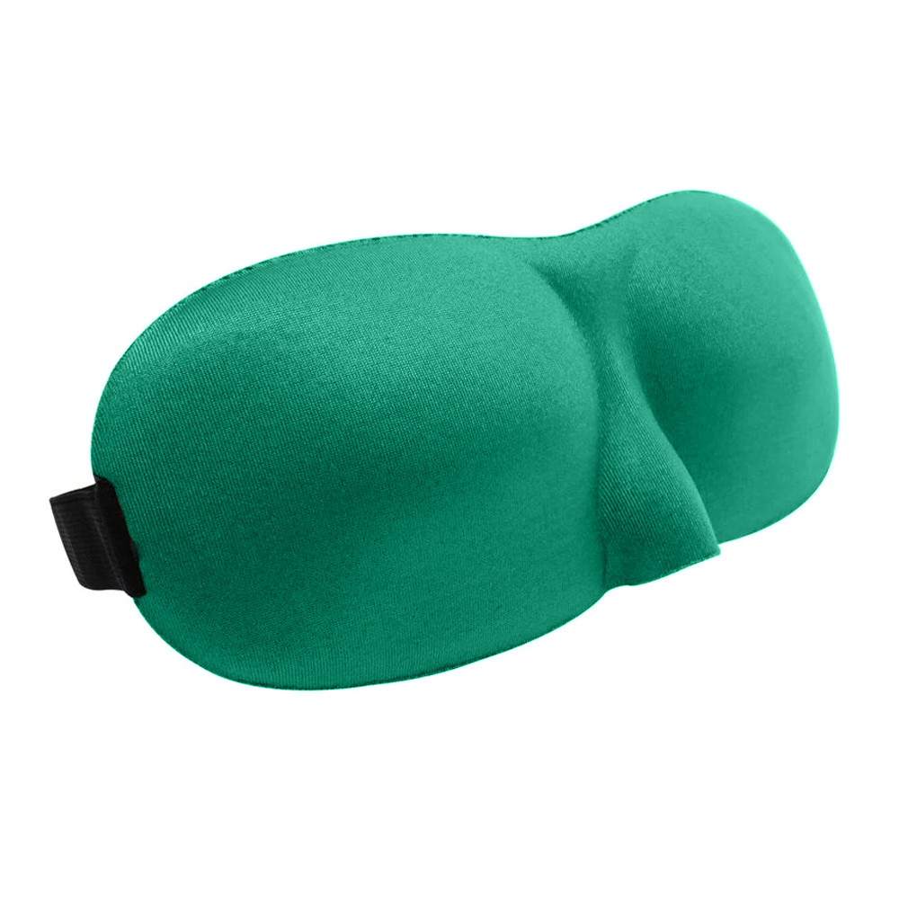 Travel Easy Emerald Green Contoured Sleep Mask