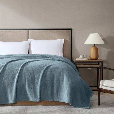 Ardor Boudoir Teddy Fleece Blanket Sea Mist