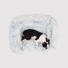 Charlie's Shaggy Faux Fur Memory Foam Sofa Bed