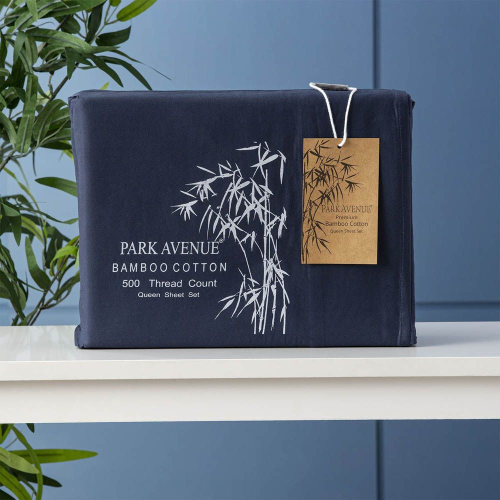 Park Avenue 500 Thread Count Natural Bamboo Cotton Sheet Set 3