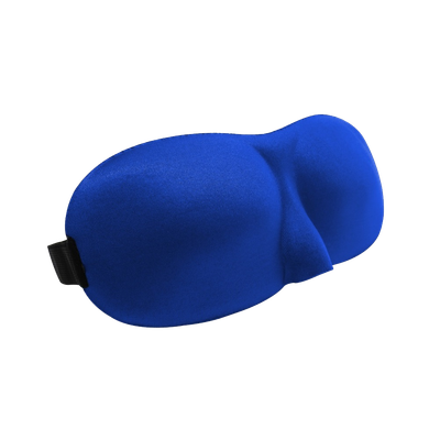 Travel Easy Contoured Ocean Blue Sleep Mask front