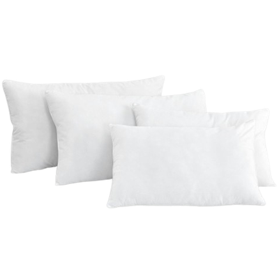 Sleepcare Essential Family Pack Microfibre Pillows 4 Pack