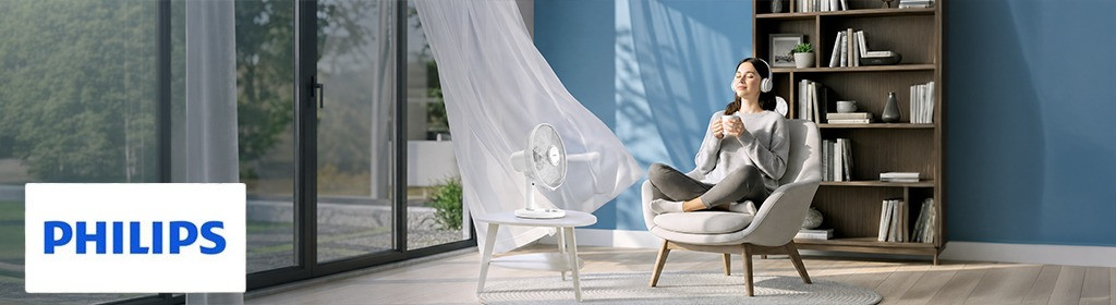 Philips Series 1000 Desk Fan Banner