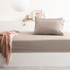 Park Avenue 500 Thread Count Bamboo Cotton Combo Set Pewter