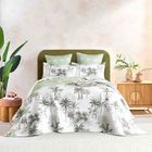 Renee Taylor Marbella Quilted Reversible Coverlet Set