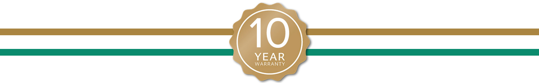 10 Year Warranty
