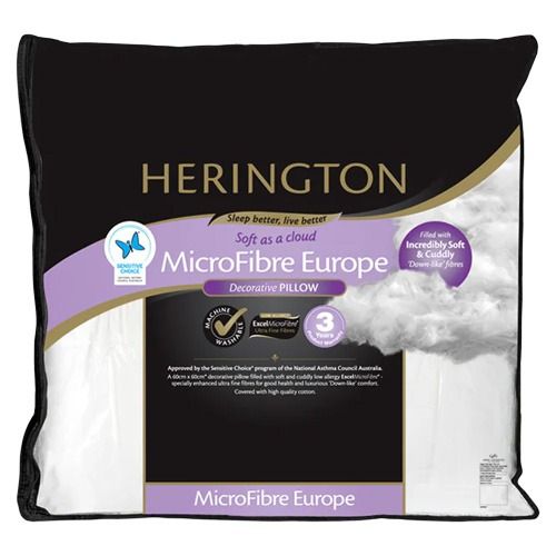 Herington Microfibre Down Alternative Europe Pillow Packaging