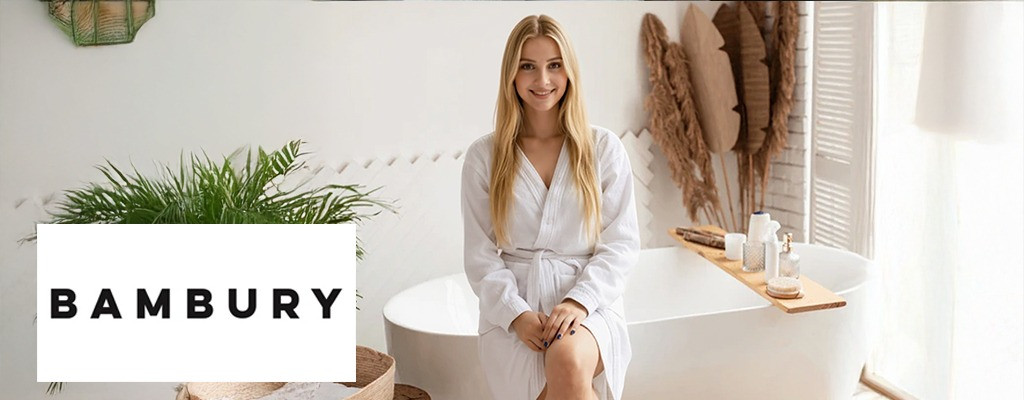 Bambury Charlie Ultraplush Checkered Bathrobe Mobile Banner