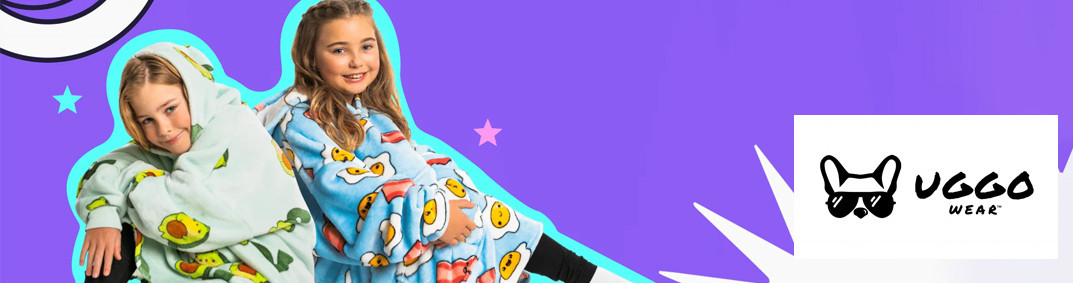 UGGOWEAR UGGOWEAR Giant Hoodie Tig-AWR Navy Kids Desktop Banner