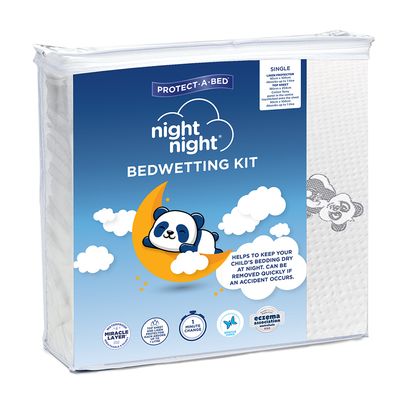 Protect A Bed Night Night Bedwetting Kit Packaging Shot