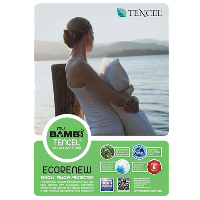 Bambi Quilted Tencel Pillow Protector Packaging