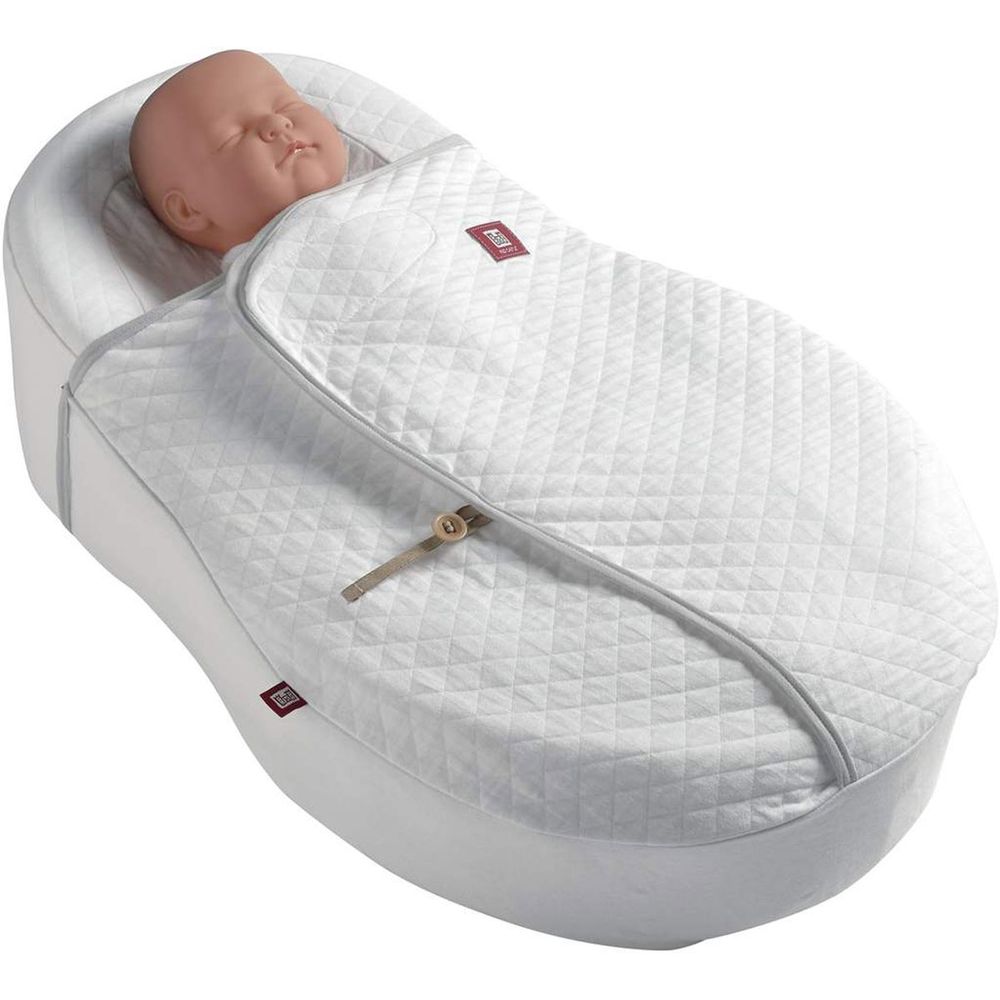 Red Castle Cocoonababy Nest Baby Mattress White Quilted