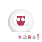 ZAZU Lou the Owl Nightlight with Voice Activation Pink