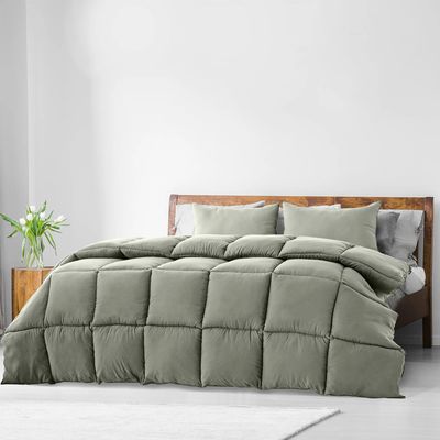 Royal Comfort 350GSM Premium Bamboo and Charcoal Quilt