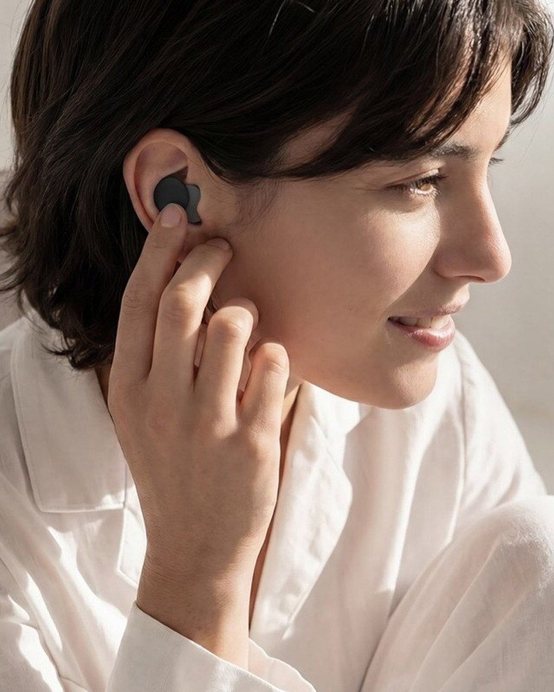 Orbit Earplugs in use