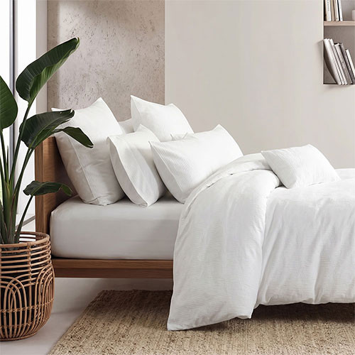 Bambury Ogee Jacquard Quilt Cover Set