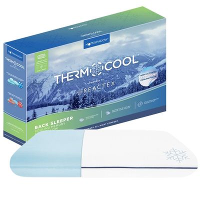 Moonshadow Thermocool Back Sleeper Memory Foam Pillow Thumbnail