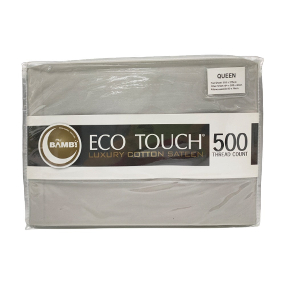 Bambi Luxury 100% Cotton Sateen Fitted Sheet 500TC