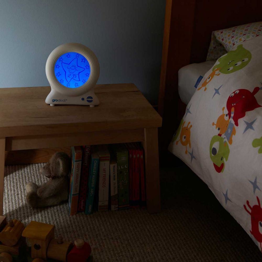 Original Groclock Childrens Sleep Training Clock Sleepy Star