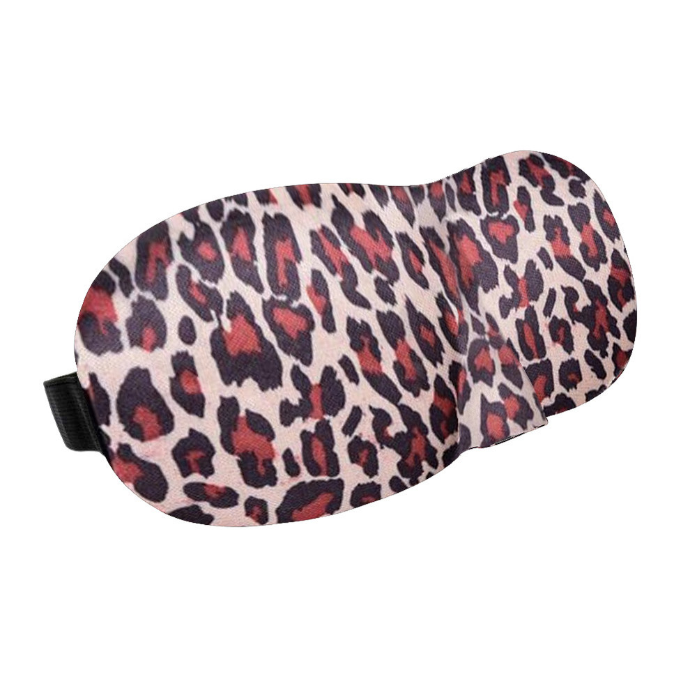 Travel Easy Leopard Contoured Sleep Mask